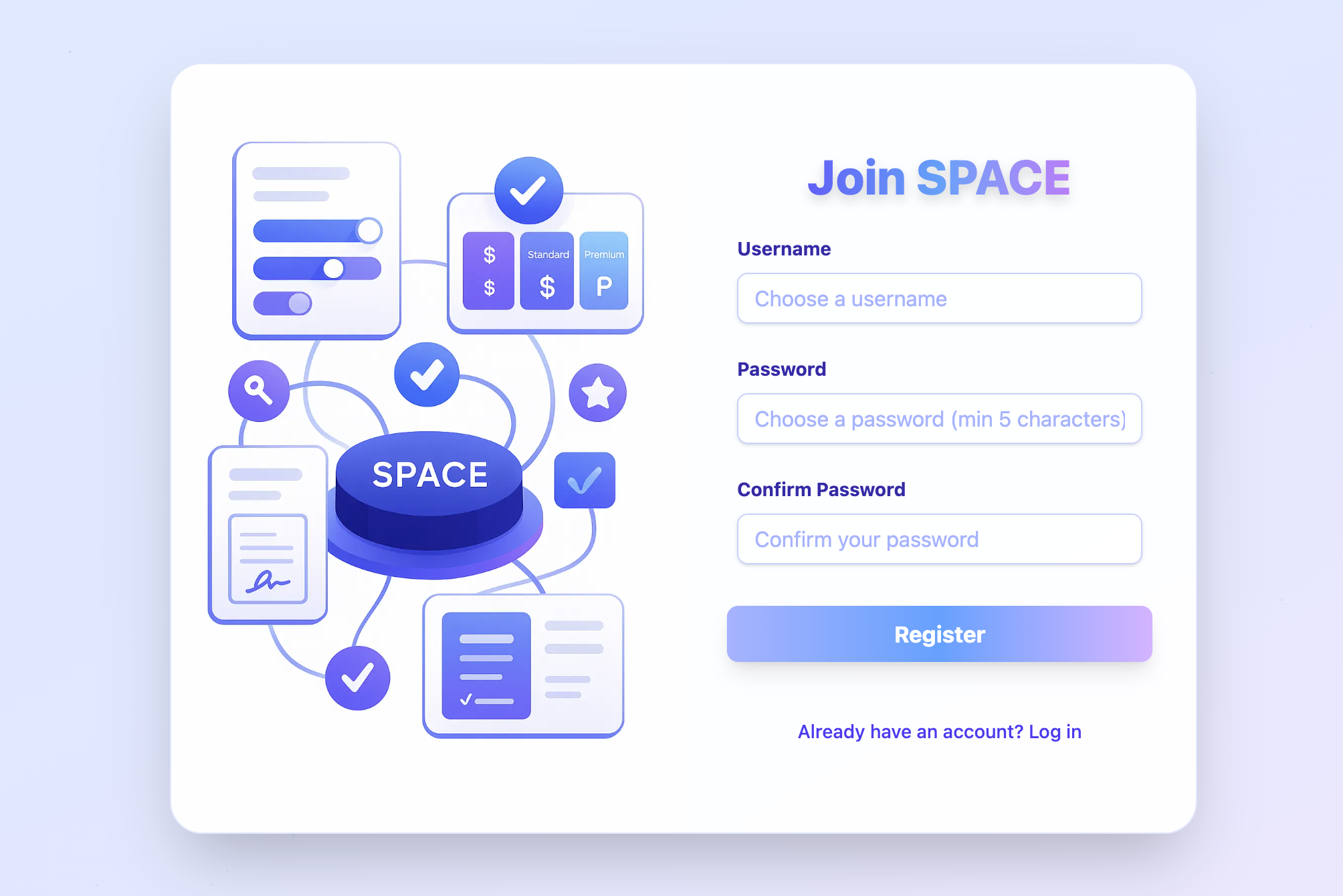 Register View